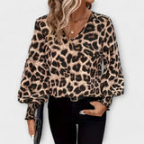 Joana - Stilvolle Leopardenbluse