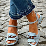 Azzurra | Sandalias de playa elegantes