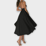 Ailana - Vestido de mujer con escote en V profundo
