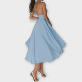 Ailana - Vestido de mujer con escote en V profundo