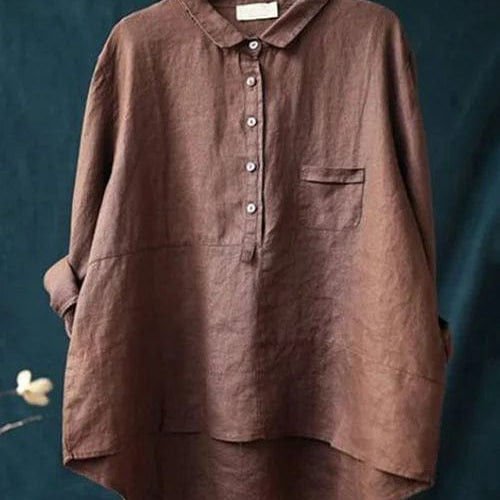 Elvie | Elegante Leinenbluse für den Sommer