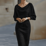 Lydia - Elegantes Midi-Kleid für jeden Tag