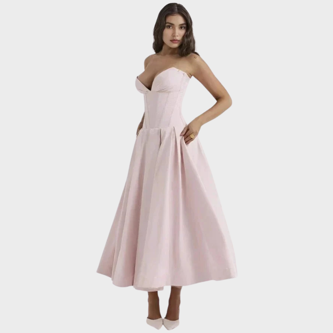 Harper | Elegante vestido midi para mujeres