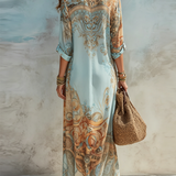 Barroco - Elegante y vaporosa vestido de verano