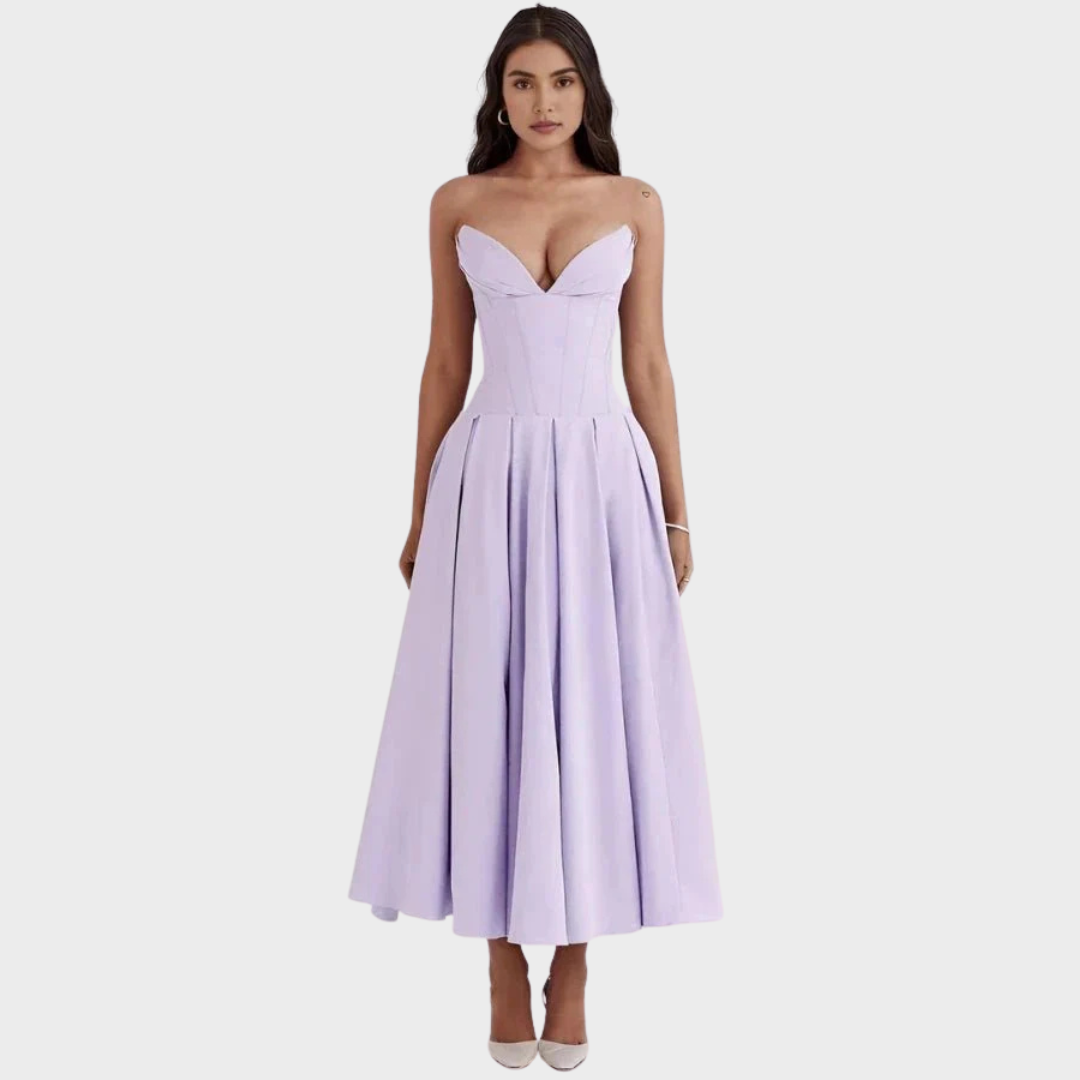 Harper | Elegante vestido midi para mujeres