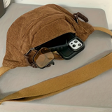 Petra | Bolso de mano de suave terciopelo