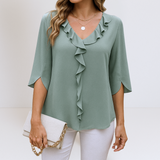 Maria™ | Ležerna bluzica sa V-izrezom