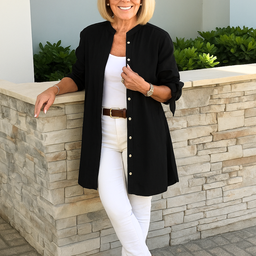 Louise™ | Elegantna bluzica sa rukavima na mašnicu