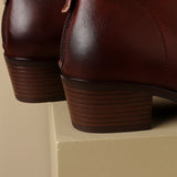 Christina™ | Luksuzne čizme sa niskom petom