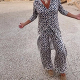 Amalia™ | Dvodelni set sa vintage printom