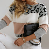 Cheyenne™ | Ležeran pulover sa dezenom leoparda