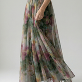 Isel - Vestido maxi de lujo