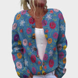 Filipa - Herbstliche Blumenjacke