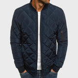 David - Baumwolljacke mit Rautenmuster