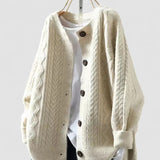 Lorença - Strickjacke in Zopfdesign