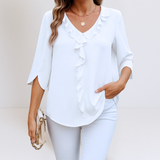 Maria™ | Ležerna bluzica sa V-izrezom