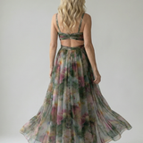 Isel - Vestido maxi de lujo