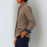 Anja™ | Elegantna džemper jakna sa visokim kragnom