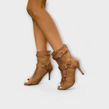 Luísa - Elegante Sandalen mit offener Zehenpartie und Absatz