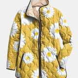 Gepolsterte Jacke mit Margeriten Élise