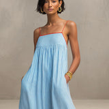 PÂMELA - VESTIDO MAXI DE VERANO