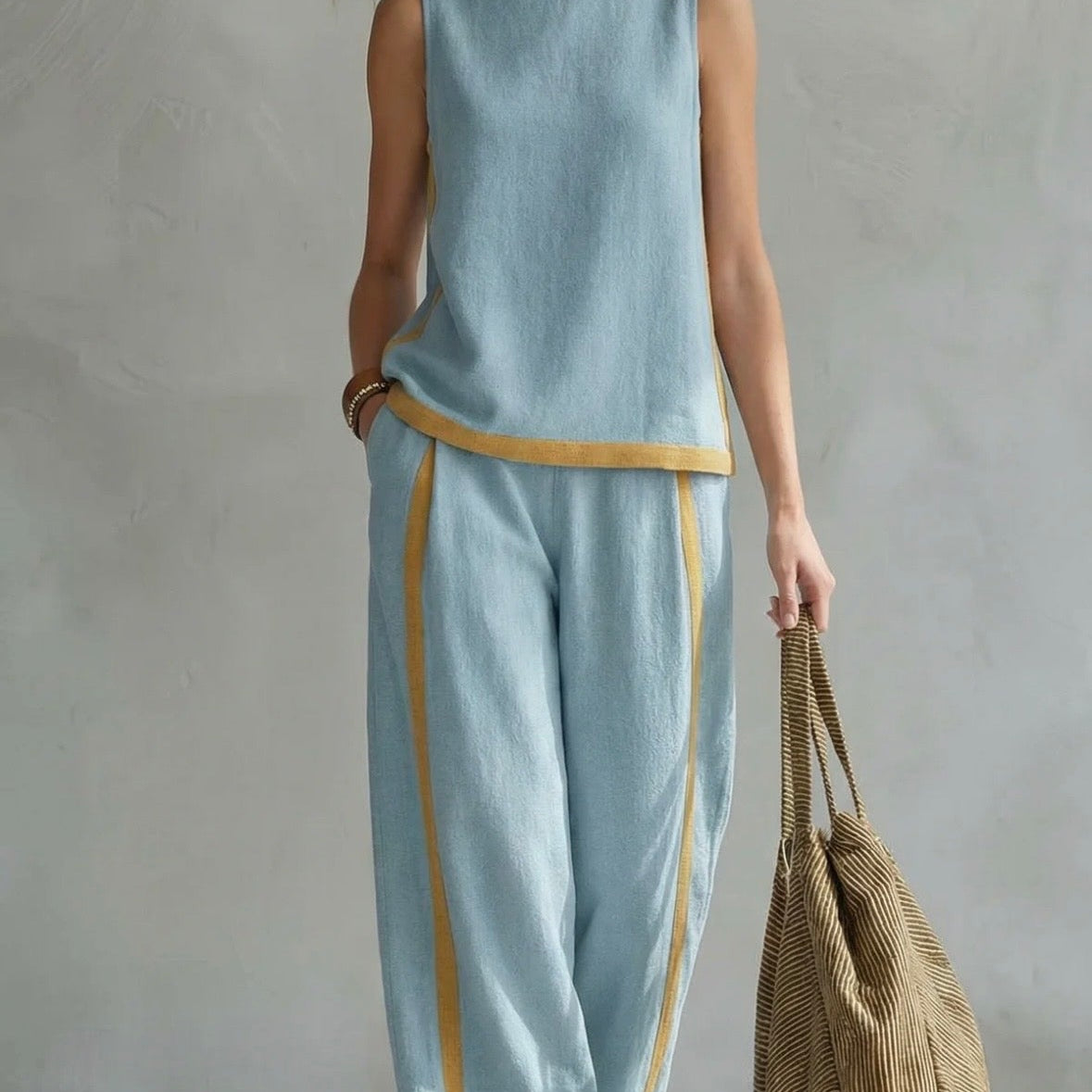 Claire - Conjunto elegante de lana