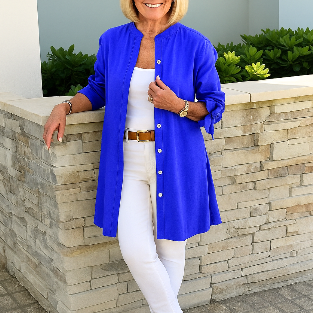 Louise™ | Elegantna bluzica sa rukavima na mašnicu