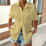 Anneke™ | Elegantna bluzica sa košuljastim kragnom