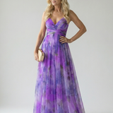 Isel - Vestido maxi de lujo