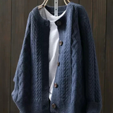 Lorença - Strickjacke in Zopfdesign