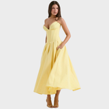 Harper | Elegante vestido midi para mujeres