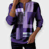 Margaret | Sudadera con media abertura