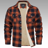 Tiago - Trucker-Jacke Streifen Fleece