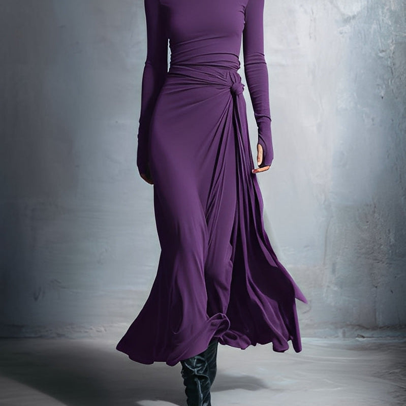 Vittoria - Maxi haljina sa bočnim čvorom