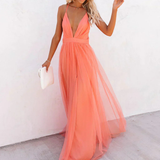 MARTA | Maxikleid Koralle
