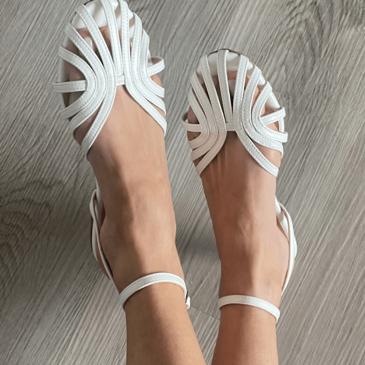 Vittoria | Sandalias Bijou Doradas