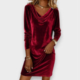 Scarlett | Vestido de terciopelo