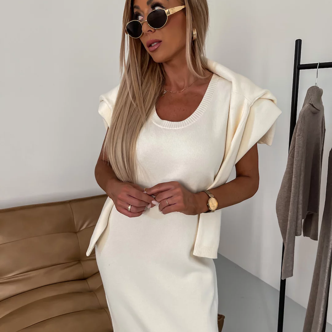 Nikola – Jesensko/Zimski Pleteni Set za Dame