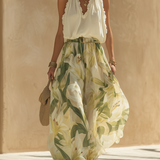 Lysandra - Elegantes, luftiges Set mit Blumenmuster