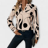 Catarina - Elegante Bluse mit langen Ärmeln