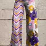 Isadora - Pantalones boho florales