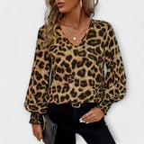 Joana - Stilvolle Leopardenbluse
