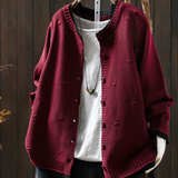 Isadora - Texturierten Cardigan