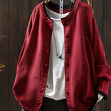 Isadora - Texturierten Cardigan