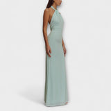 Lagoon - Vestido Maxi Slinky con Tirantes