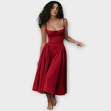 Gesine - Vestido Midi Sin Mangas