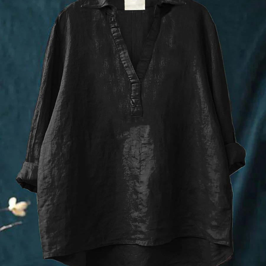 Andrea | Elegante Leinenbluse für den Sommer