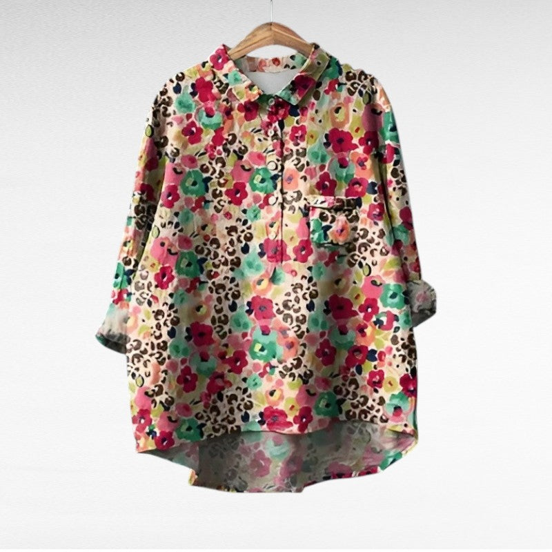 Noémie | Elegante Leinenbluse für den Sommer