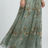 Rute - Elegante vestido maxi floral