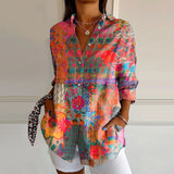 Rafaela - Bluse mit romantischem Muster